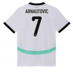 Austrija Marko Arnautovic #7 Gostujuci Dres EP 2024 Kratak Rukavima